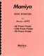 Mamiya M645 AE Prism Finder, CDS Prism Finder, PD Prism Finder Repair Manual