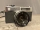 Yashica MG-1 Rangefinder 35mm Film Camera w/ 45mm Lens Untested MG-Lite Flash
