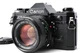 Canon AE-1 Black 35mm SLR Film Camera + New FD 50mm f/1.4 Lens【EXC+5】From JAPAN