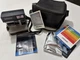 Polaroid Sun600 LMS Vintage &lsquo;85 Instant Film Camera Black Classic, EUC / Working