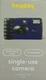 Lot of 5 Game Day Disposable Camera - heyday&trade; Oxygen Blue