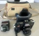 Minolta Maxxum 5000 AF 35mm SLR Film Camera w AF50 Lens Flash Vintage from japan