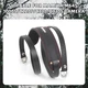 Leather Shoulder Strap With Padded For Mamiya M645 1000S C220F C330 C330S Camera