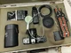 Ricoh XR-2s 35mm Film Camera SLR Kit w/ RMC Tokina Lens, Flash & Accessories