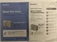 SONY Cyber-Shot User&rsquo;s Guide Troubleshooting DSC-W5/W7/W15/W17 & Read This First