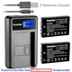 Kastar Battery LCD Charger for Kodak KLIC-5001 & Kodak EasyShare DX7440 Camera