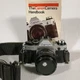Canon AE-1 Program 35mm SLR Film Camera W/50mm 1:1.8 Lens Untested 