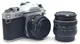 Vintage Asahi Pentax K1000 35mm Film Camera SMC 50mm f/2 Lens & 28mm Macro Kit