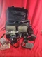 Yashica FX-2 35mm SLR Camera Body W/2-50mm,2X Converter 135mm Yashica Lenses ++