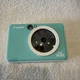 Canon IVY CLIQ+2 ZV-223 Teal Built-in Flash Photo Printer Instant Camera