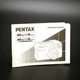 Pentax IQZoom 145M Super Film Camera Manual