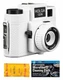 Holga 120N Medium Format Film Camera (White) with Kodak TX120 Film Bundle