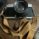 Mamiya/Sekor DSX 500 SLR Camera w/Auto  1:1.8 f=55mm Lens Strap Untested