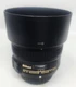 Nikon 50mm 1:1.8G AF-S Nikkor SWM Aspherical Prime Camera Lens With Hood And Bag