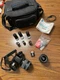 Minolta Maxxum 5000i 35mm SLR Film Camera. 2 Prospec Lenses, 3 rolls film. 
