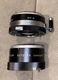 Telesar 3X + Vivitar 2X Teleconverter Lot for Miranda 35mm Cameras *TESTED