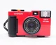 CHINON 35FII RED Old Film Camera  USED for Parts