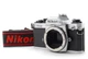 [ MINT w/ Strap ] Nikon New FM2 FM2N Silver 35mm SLR Film Camera Body From JAPAN