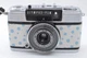 Olympus PEN EE-3 White & Blue Polka Dot Pattern Custom Half Frame Film Camera