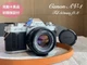 Functional Canon AV-1 SLR Kit Checked Japan 35mm Camera Body Manual Focus Kit