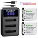Kastar LI-40B 42B Battery Triple USB Charger for Olympus FE-47 LS-20 LS-20M LS20