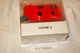 YASHICA MF-1 MF1 NEW 35mm CAMERA OUTFIT with CASE,FILM,STRAP,BATTERY ORANGE
