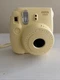 Fujifilm Instax Mini 8 Instant Camera - Tested and Working - Pastel Yellow