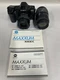 Lot Minolta Maxxum 7000i 35mm SLR Film Camera & AF 35-80mm & 70-210mm Lens (A20)