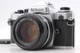 [NEAR MINT] Nikon FE2 35mm SLR Film Camera Silver Ai Nikkor 50mm f1.4 From JAPAN