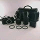 Minolta X-7A 35mm SLR Film Camera With 2 Lenses Lenses Strap & Bag Made In Japan