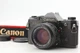 [N MINT+++ Strap] Canon AE-1 Black 35mm Film Camera New FD 50mm f/1.4 Lens JAPAN