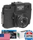 Holga 120N Medium Format Film Camera (Black) with Ilford HP5 120 Film Bundle and
