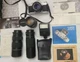 Canon AV-1 Film Camera,Flash,w/50,135,80-200 & 100-200mm Lenses,Case etc...