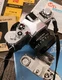 Canon AV-1 35mm UnTested SLR Film Camera & Bag Needs Battery W/ Marlboro Canon