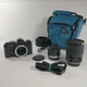 Ricoh KR-5 Super II 35mm SLR Film Camera + 28mm Lens 28-80mm Lens & Case Tested