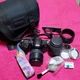 Minolta Alpha-303si 35mm DSLR Camera w/ 3 Lenses & Accessories Kit