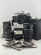 Vintage Minolta XG-1 35 MM Film Camera w/ Multiple Lenses And Accessories