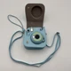 Fujifilm Instax Mini 11 Instant Film Camera & Case Sky Blue TESTED & WORKING