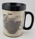 Minolta novelty mug Thermo-Serv ft SRT-102 Camera Vintage VTG 1973
