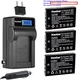Kastar Battery LCD AC Charger for Kodak KLIC-5001 Kodak EasyShare DX7440 Camera