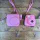 Fujifilm Instax Mini 9 Instant Film Camera Flamingo Pink With Case