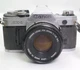 Vtg CANON AE-1 Film Camera & 50mm Lens outfit W/ New Battery TESTED