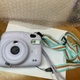 FUJIFILM Instax Mini 11 Instant Camera - LILAC PURPLE with case and straps.