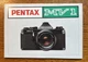 Vintage Original Pentax MV1 Manual 1981 #06031 Great Condition
