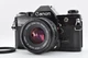 Canon AE-1 Black SLR Film Camera New FD 50mm f1.8 Lens  From Japan #00013