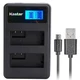 FW50 Charger for Sony SLT-A33, SLT-A35, SLT-A35, SLT-A55V, Cyber-shot DSC-RX10