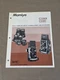 Mamiya C330F C220 Camera Brochure Vintage P-489