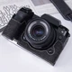 Vintage Denim Half-Wrap Camera Case Protector for Fuji X-H2S XH2S Case Gray