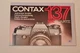 Contax 137 MA Quartz Instruction Booklet, Original c1983 EN DE FR ES