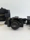 MINOLTA Maxxum 5000 AF 35mm Camera w/50mm 70-210 lens Flash Bag Works /rw